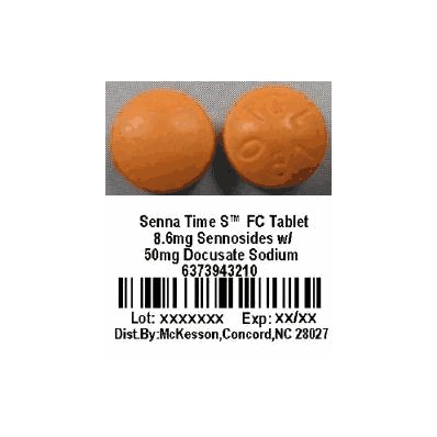 Laxative Senna Time S Tablet 100 Per Box - S