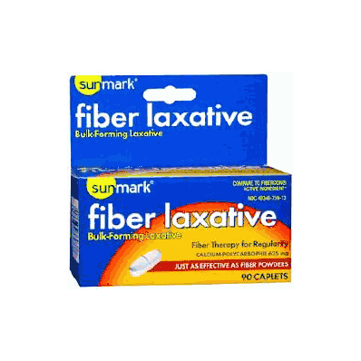 Laxative Sunmark Caplet 90 Caplets - Fiber L