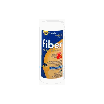 Laxative Sunmark Powder 19 Oz. Orange - Fibe