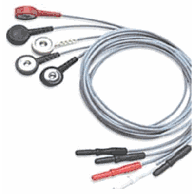 Leadwire, D-3a1503-p, Din / Snap, 40", W, B,