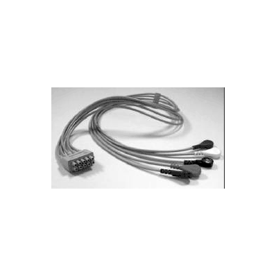 Leadwire Set 29 Inch, Snap, 5 Lead, Group, Mu