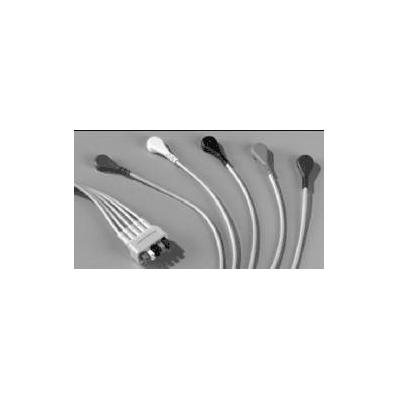 Leadwire Set 29 Inch, Snap, V2 - V6, 5 Lead,