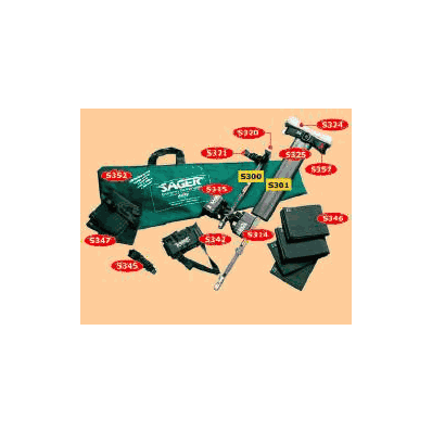 Leg Cravat Kit, F/Splint - - Minto Research
