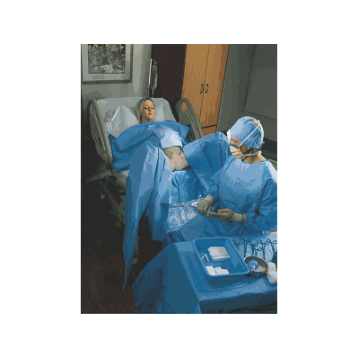 Legging, Sterile, Wrap 31" X 48" W/6" - Medli