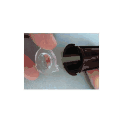 Lens, Front 21.6mm/6.0mm Bi-cnvx Acrylic - -