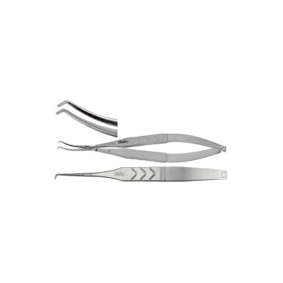 Lens Holding Forceps Clayman Tweezer Type Ang
