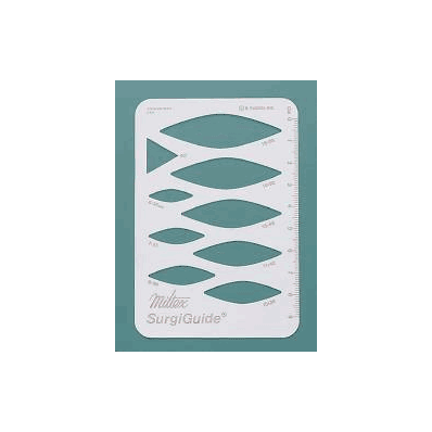 Lesions Outlining Template 75 x 110 mm