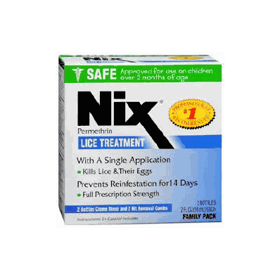 Lice Treatment Kit Nix 2 Oz. Bottle - Nix Li