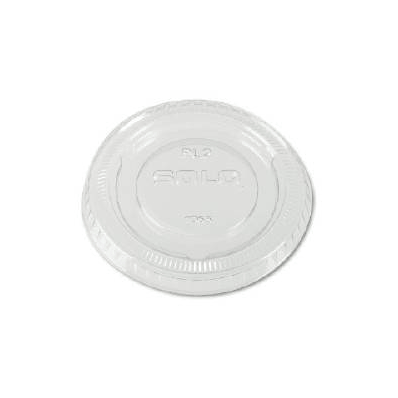Lid Clear Plastic - Lid, No Slot Lid Clear F/