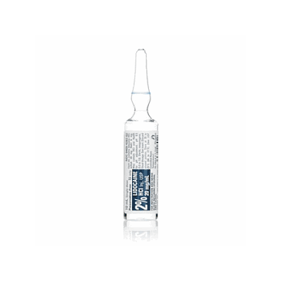 Lidocaine 2% Pf Amp 25x10ml -Medline