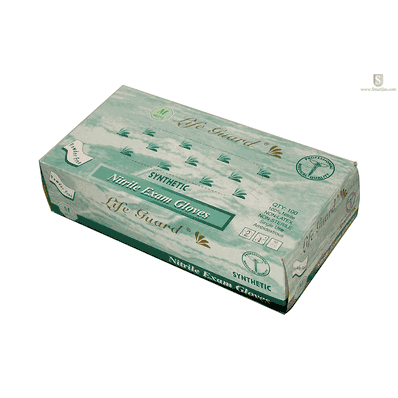 Life Guard 6353 Nitrile Exam Gloves MEDIUM, 100/bx, 10 bxs/cs (1000/cs)