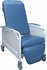 Lifecare Recliner - Recliner, Lifecare, 3 Pos, No Tray, Rl Blue - Winco Inc