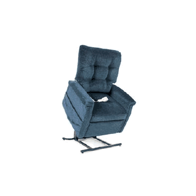 Lift Chair, Button Back Classic Collection Wh
