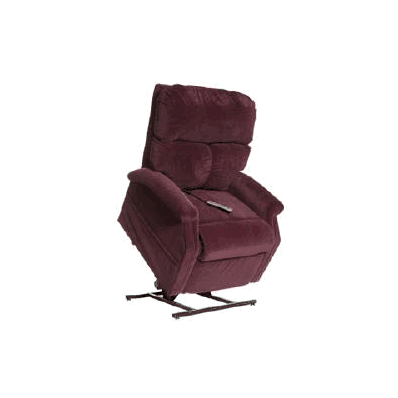 Lift Recliner Royal Blue Vinyl No Caster - Ch