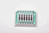 Ligating Clip, <b>color Green Clip, Medium/Large</b>, Adhesive Cartridge Style, Titanium, sold as 6/cr, 20 CR/box by Horizon brand, Teleflex Medical 003200<br><br><font color="red"><b>BACK TO THE PRODUCT TABLE, <a href="https://www.aaawholesalecompany.com/wound-closure-clips-and-appliers-horizon-brand-ligating-clips-by-teleflex.html">CLICK HERE</a></b></font>