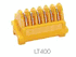 Ligating Clip, LARGE, 6 Clips, Yellow, Titanium, for Open and Endoscopic Single Clip Appliers, sold as Each by Ethicon LT400 <br><br><font color="red"><b>BACK TO THE PRODUCT TABLE, <a href="https://www.aaawholesalecompany.com/medline-central-sterile-surgical-instruments-ligation-ligaclip-extra-ligating-clips.html">CLICK HERE</a></b></font>