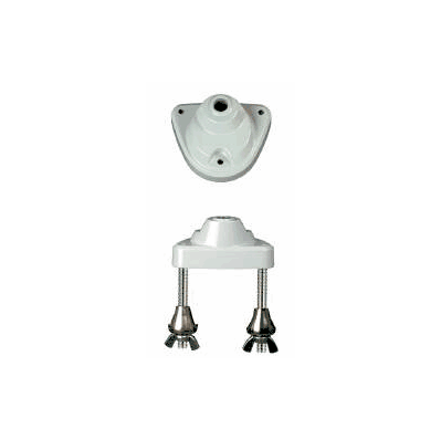 Lights Clamp Base Package, Black, Dual, Metal Cast with Hardware