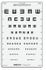 Linear-spaced Distance Chart 3 Meter, Distance Vision Chart Illiterate, Tumbling E Linear-spaced by Good-Lite 600738 <br> line sizes range from 20/100 to 20/16. Lines are labeled with 10' and 20' notations only. This chart can either be wall mounted or used in an ESV1200, ESV1500, or a Model A+ illuminated cabinet. Chart size is 9" x 14" (22.9 cm x 35.6 cm).   <br><br><font color="red"><b>BACK TO THE PRODUCT TABLE, <a href="https://www.aaawholesalecompany.com/diagnostic-instruments-and-supplies-exam-charts-distance-vision-chart-illiterate-by-good-lite.html">CLICK HERE</a></b></font>