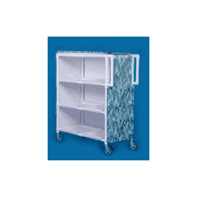 Linen Cart 5 Inch Heavy Duty Casters, Two Loc