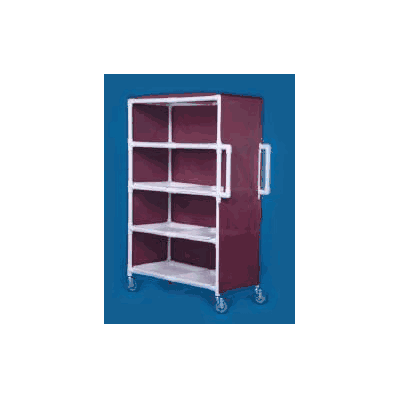 Linen Cart 5 Inch Heavy Duty Casters, Two Loc
