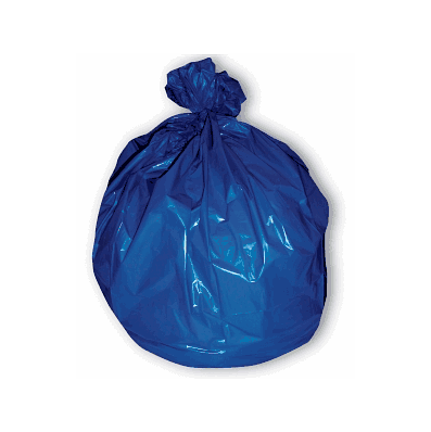 Liner, 40"X48", Blue, 19mic, 40-45gal - Liner