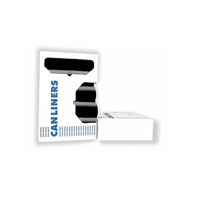 Liner Hd, Black, 38x60 60gal 17 Mic - Liner H