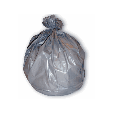 Liner, Lld, Silver, 43"X48", 56gal, 1.7mil -