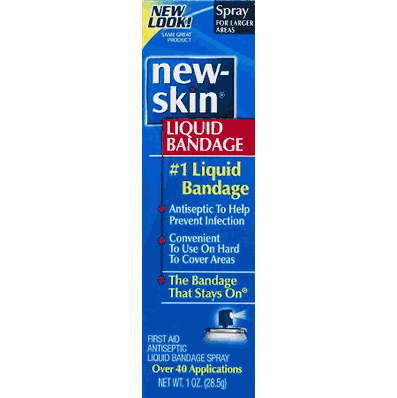 Liquid Bandage, 1 oz. Spray Bottle