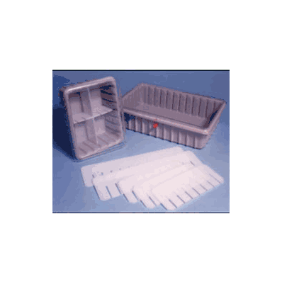 Lockable Vaultray - Clear Cover, 17.75"Width