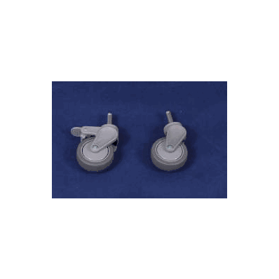 Locking Caster - Caster, Locking W/Brake 3"
