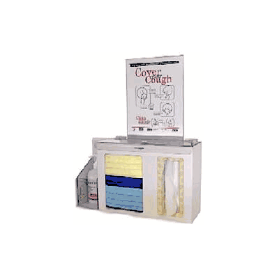 Locking Respiratory Hygiene Station (Empty) 1