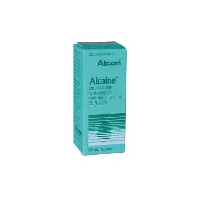 Alcaine Local Anesthetic Proparacaine Hcl 0.