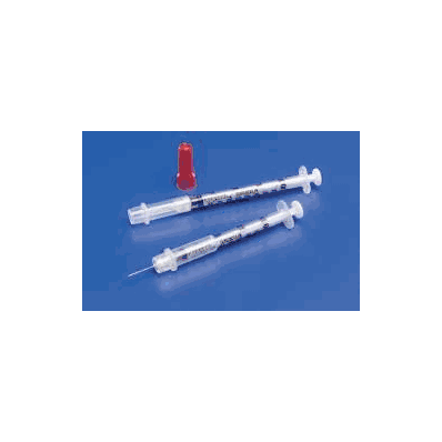 Insulin Syringe w/Needle Monoject 0.50 30 ga 5/16" Covidien
