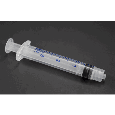 Low Dead Space Soft-Ject Syringe only, 3 mL Luer Lock Tip
