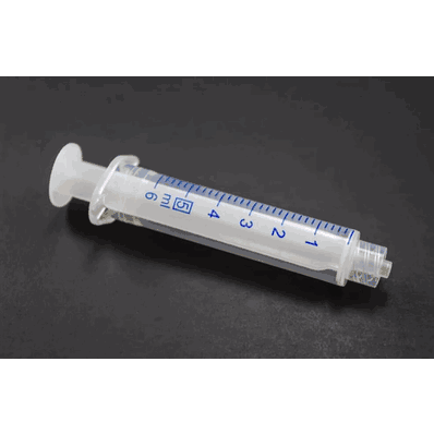 Low Dead Space Soft-Ject Syringe only, 5 mL Luer Lock Tip