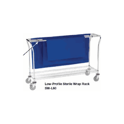 Low Profile Wrap Rack 18 W X 63 L X 39 1/2 H