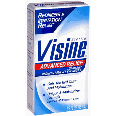 Lubricant Eye Drops, 0.5 oz. Liquid Bottle, 1% / 0.1%