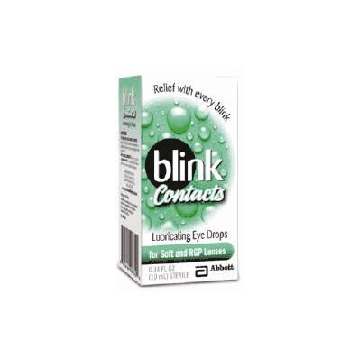 Lubricant Eye Drops Blink Contacts 10 Ml - B