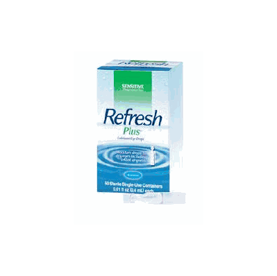 Lubricant Eye Drops Refresh Plus 0.01 Oz. -