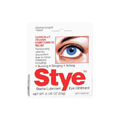 Lubricant Eye Gel Stye 3.5 gm, 0.125 oz. Sterile Ointment 