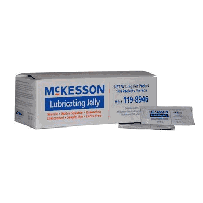 Lubricating Jelly Mckesson 5gm Packet Sterile