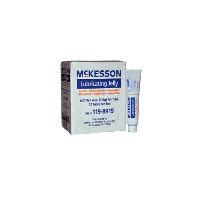 Lubricating Jelly Mckesson 4 Oz. Tube Sterile