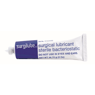 Lubricating Jelly, Surgilube 2 oz. Flipcap Metal Tube