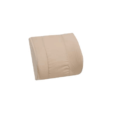 Lumbar Cushion 14 L X 13 W Inch Foam Strap Cl