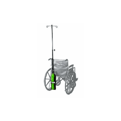 Lumex Wheelchair O2/Iv Holder - Iv Pole, Str