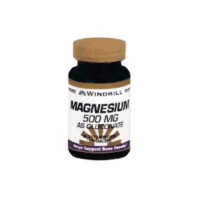 Magnesium Gluconate 500 Mg 90 Tb, (90/Bt) - W