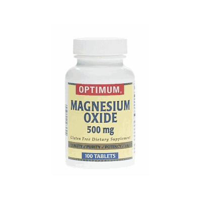 Magnesium Oxide 500mg Tab 100/Bt - Medline