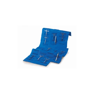 Magnetic Instrument Drape, 16" x 20" Blue