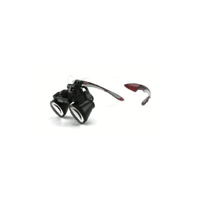 Magnifier Loupe - Loupe, Surg Red Frame 3.5"