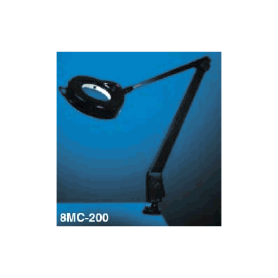 Magnifying Lamp 8mc-series Clamp Mount Black